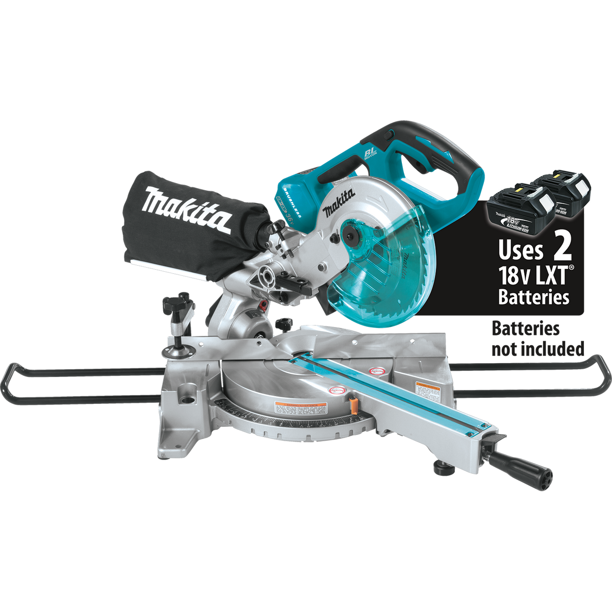 Makita XSL02Z 36V (18V X2) LXT® Brushless 7‑1/2