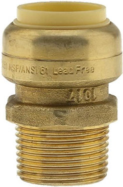 1X1 MPT PUSH FIT ADAPTER