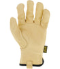 Mechanix Wear Leather Work Gloves Leather Cow Driver Large, Brown