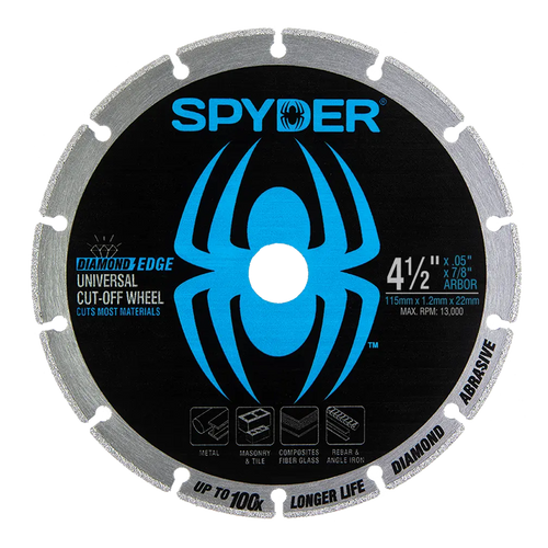 SM Products 4-1/2-IN Diamond Bite™ Universal Cut-Off Wheel