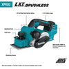 Makita 18V LXT® Lithium‑Ion Brushless Cordless 3‑1/4 Planer, AWS® Capable, Tool Only
