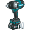 Makita GWT01D 40V max XGT® Brushless Cordless 4‑Speed High‑Torque 3/4 Sq. Drive Impact Wrench Kit w/ Friction Ring Anvil (2.5Ah)