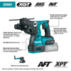 Makita 40V max XGT® Brushless Cordless SDS‑PLUS AVT® Rotary Hammer Kit AFT® AWS® Capable (4.0Ah)