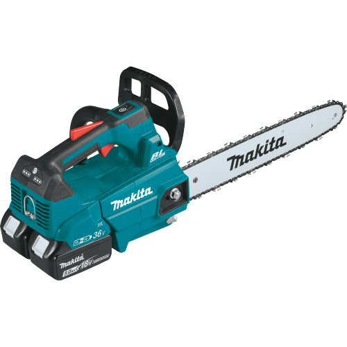 Makita XCU09PT 36V (18V X2) LXT® Brushless 16 Top Handle Chain Saw Kit (5.0Ah)