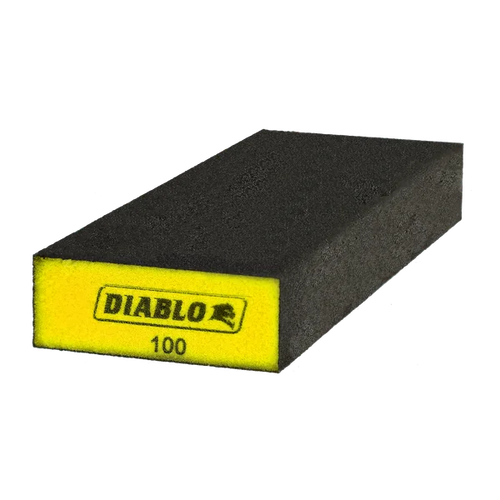 Diablo 100-Grit Extended Flat Edge Sanding Sponge