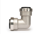 QuickFitting Stainless Steel Push Fittings 3/4” x 1/2” Elbow
