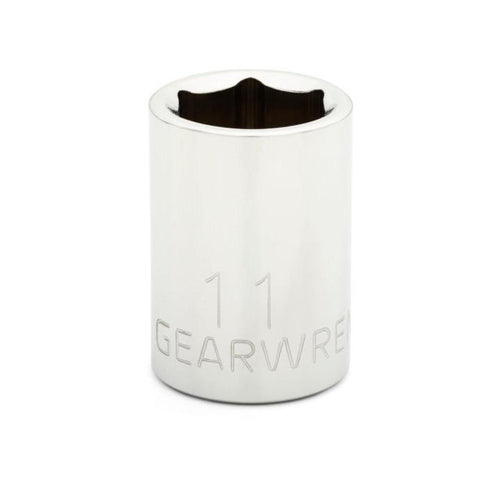 GearWrench 1/4 Drive 6 Point Standard Metric Socket mm