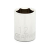 GearWrench 1/4 Drive 6 Point Standard Metric Socket mm