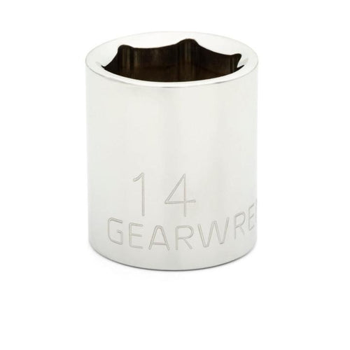 GearWrench 1/4 Drive 6 Point Standard Metric Socket mm