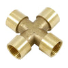 Forney Brass Cross 3/8 in NPT