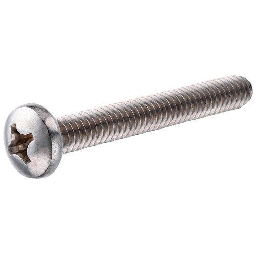 Hillman 18-8 Stainless Steel Pan Head Phillips Machine Screw #8-32 x 1