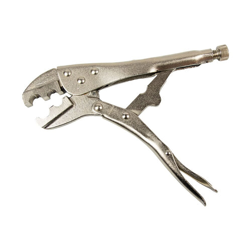 Forney Crimping Tool, Lock Jaw-Type for 3/16 in and 1/4 in Hose Ferrules