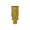Forney Industries Aro Style Coupler, 1/4 in x 1/4 in MNPT